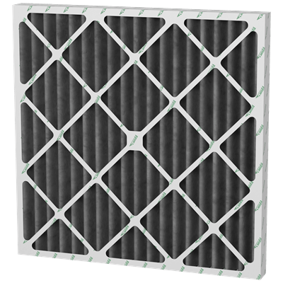Filtro plisado con carbón activado